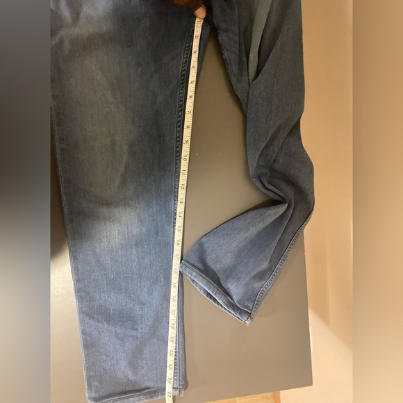 Paige Men’s Federal Tapered Jeans in Burnett Size 36 Light Wash Slim Straight - Picture 12 of 16